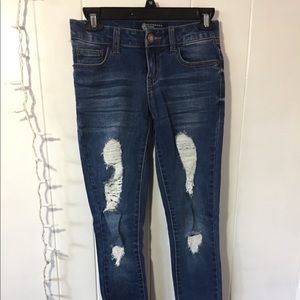 Fashion nova distressed jeans